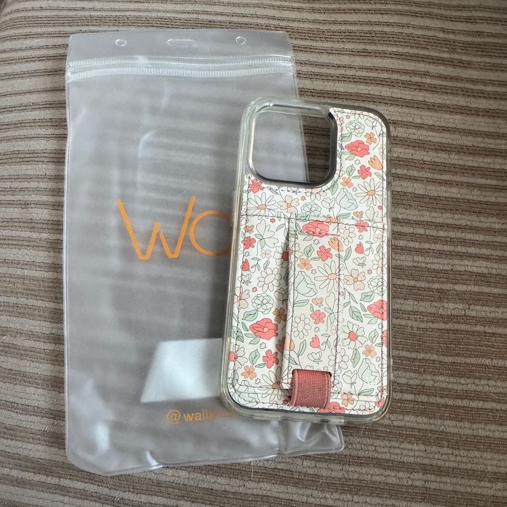 Floral Phone Case by Walli for iPhone 15 pro